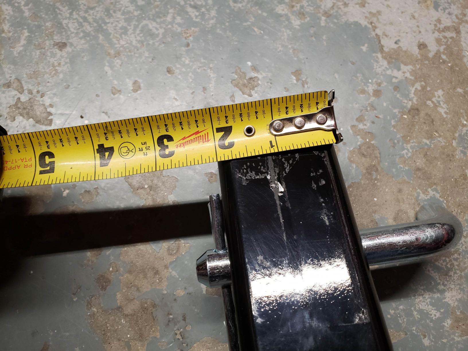 CURT 45036 Loaded Ball Mount, 7,500 lb, 2