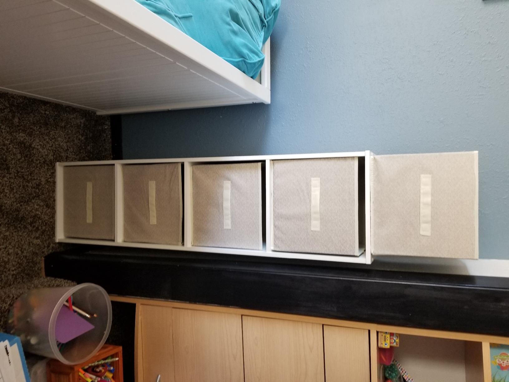 ClosetMaid Cubeicals 6 Cube Storage Shelf Organizer Bookshelf, Stackable, Vertical or Horizontal, Easy Assembly, Wood, White Finish customer photo 1