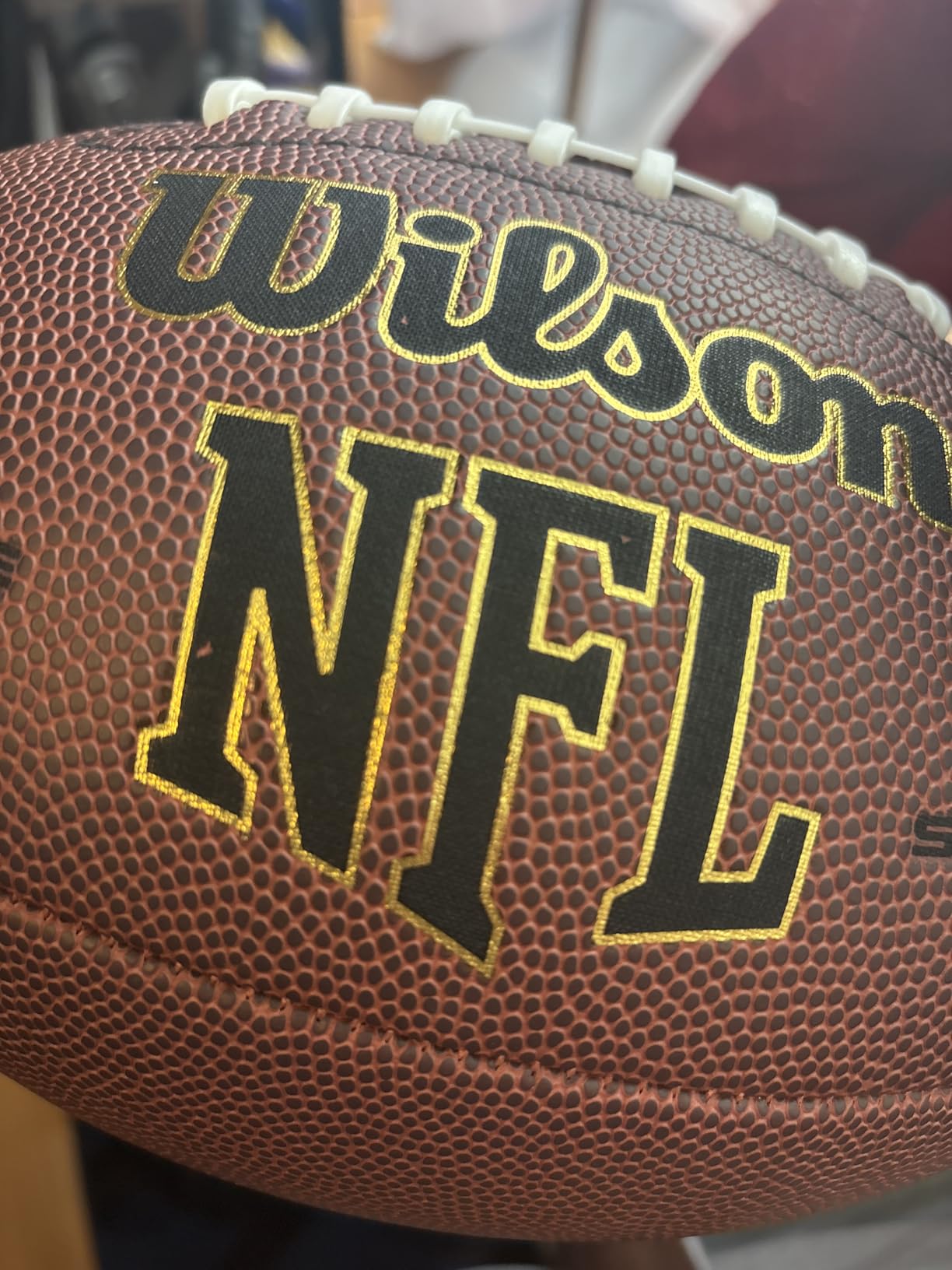 WILSON NFL Super Grip Composite Football customer photo 1