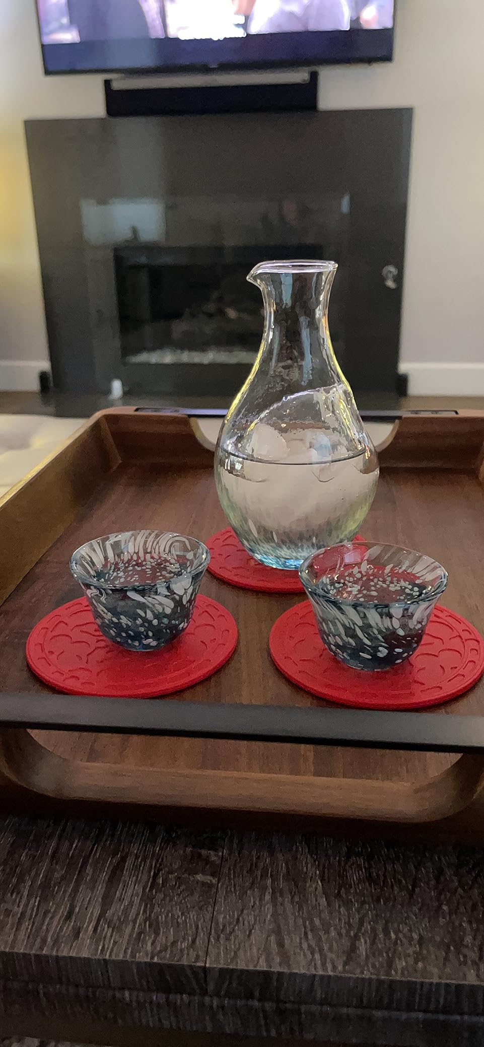 Toyo Sasaki Glass Cold Sake Set G604-M70 customer photo 1