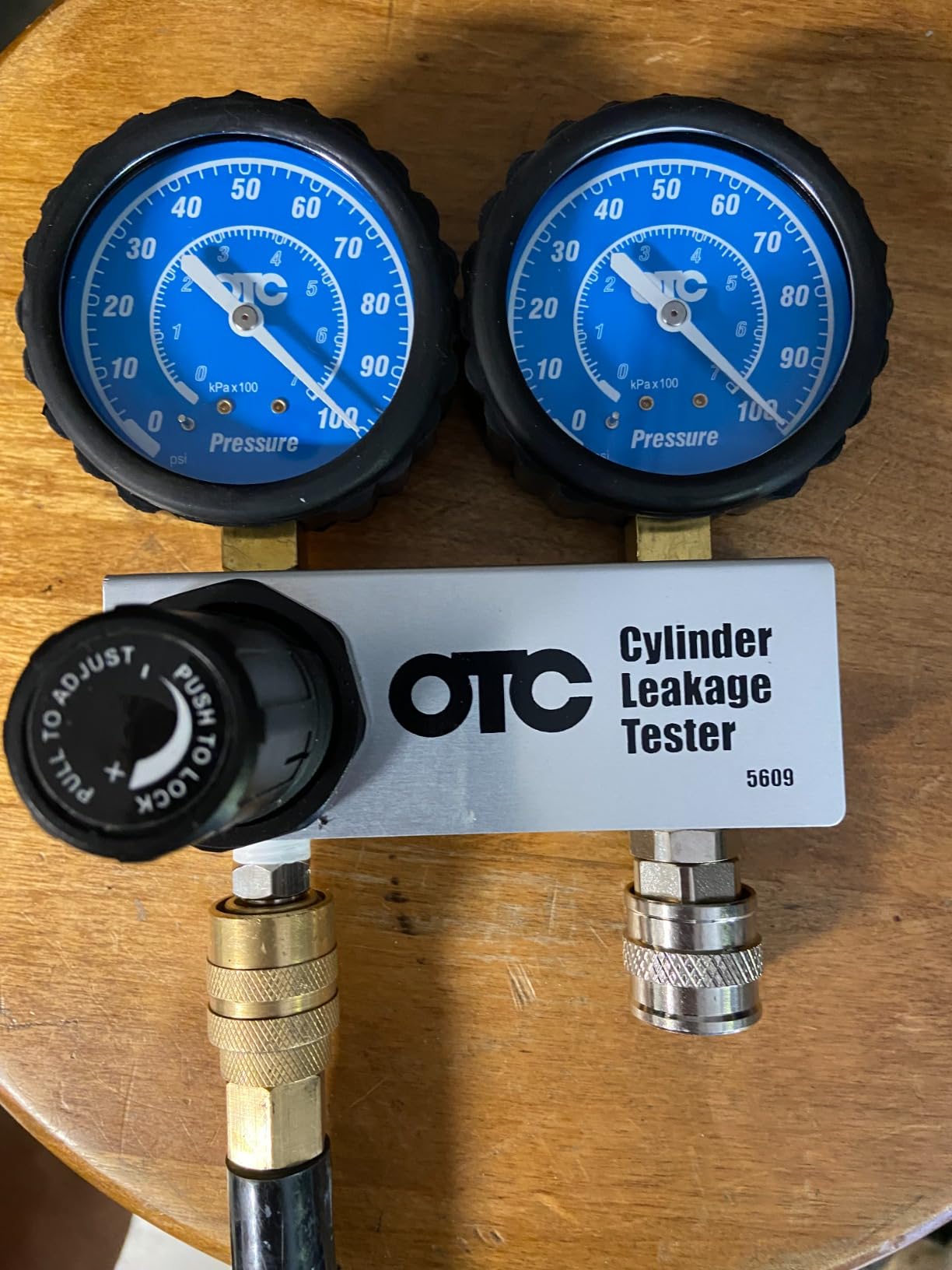 OTC 5609 Cylinder Leakage Tester Kit with Storage Case | Quickly Diagnose Internal Engine Problems like Bad Rings, Valves, and Leaking Head Gaskets customer photo 1