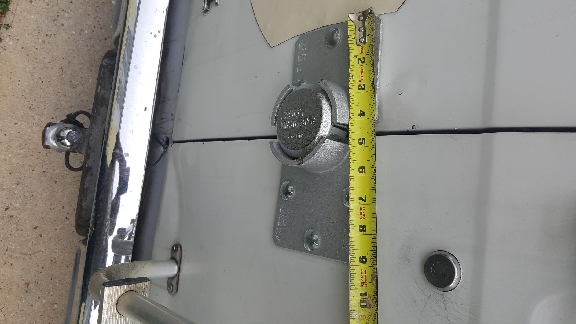 American Lock A800LHCD 2 7/8
