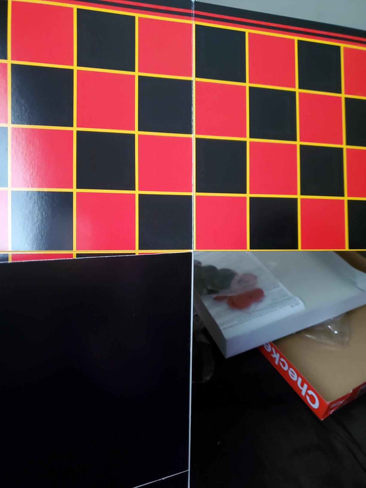Pressman Checkers -- Classic Game With Folding Board and Interlocking Checkers, 5