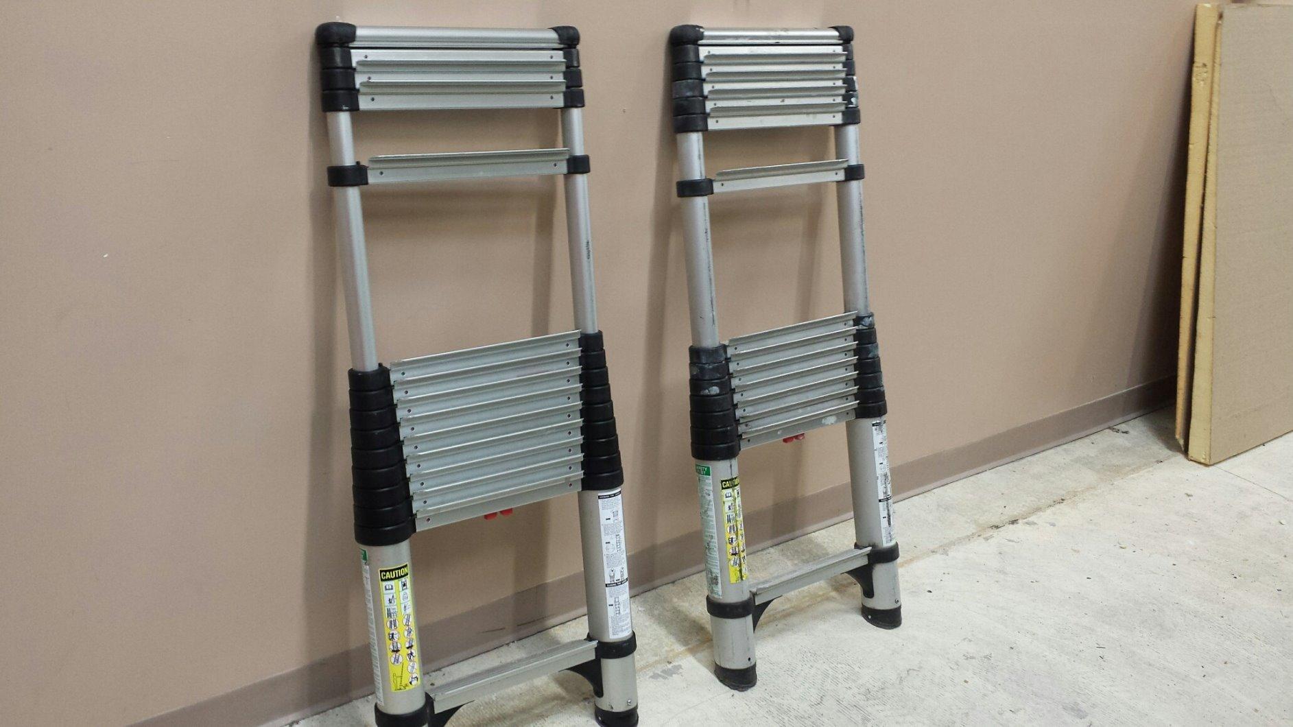 Xtend+Climb 1800EP Pro Series Wide Step Telescoping Extension Ladder, 14.5 ft Height, 18 ft Reach, Type 1A 300 lb Rated customer photo 2