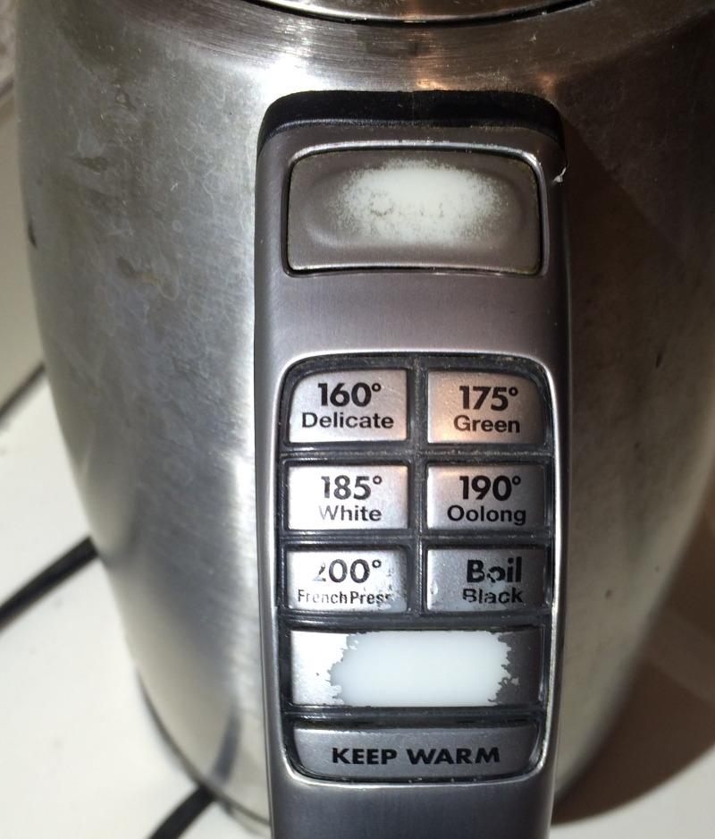 Cuisinart Electric Kettle, 1500W Fast Heating, 6 Temp Presets, 1.7L | Bring water to a boil with Cuisinart PerfecTemp cordless electric tea kettle, includes auto shutoff & 360° base, CPK-17P1 customer photo 2