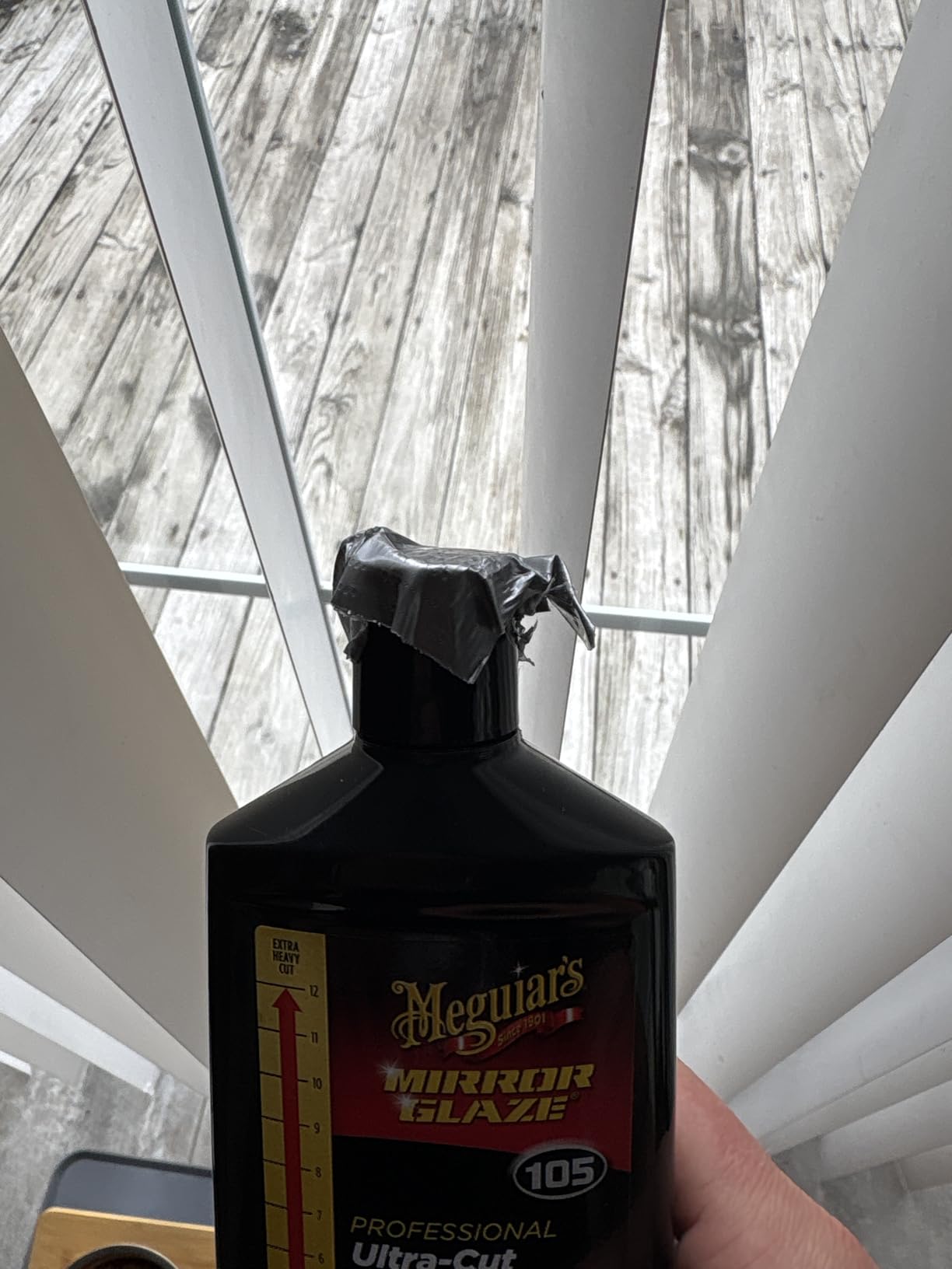 Meguiar's Professional M105 Ultra Cut Compound, 8oz | Car Rubbing Compound, Removes Scratches & Heavy Swirls, Adds Shine, Safe & Effective on All Glossy Car Paint & Clear Coats customer photo 2