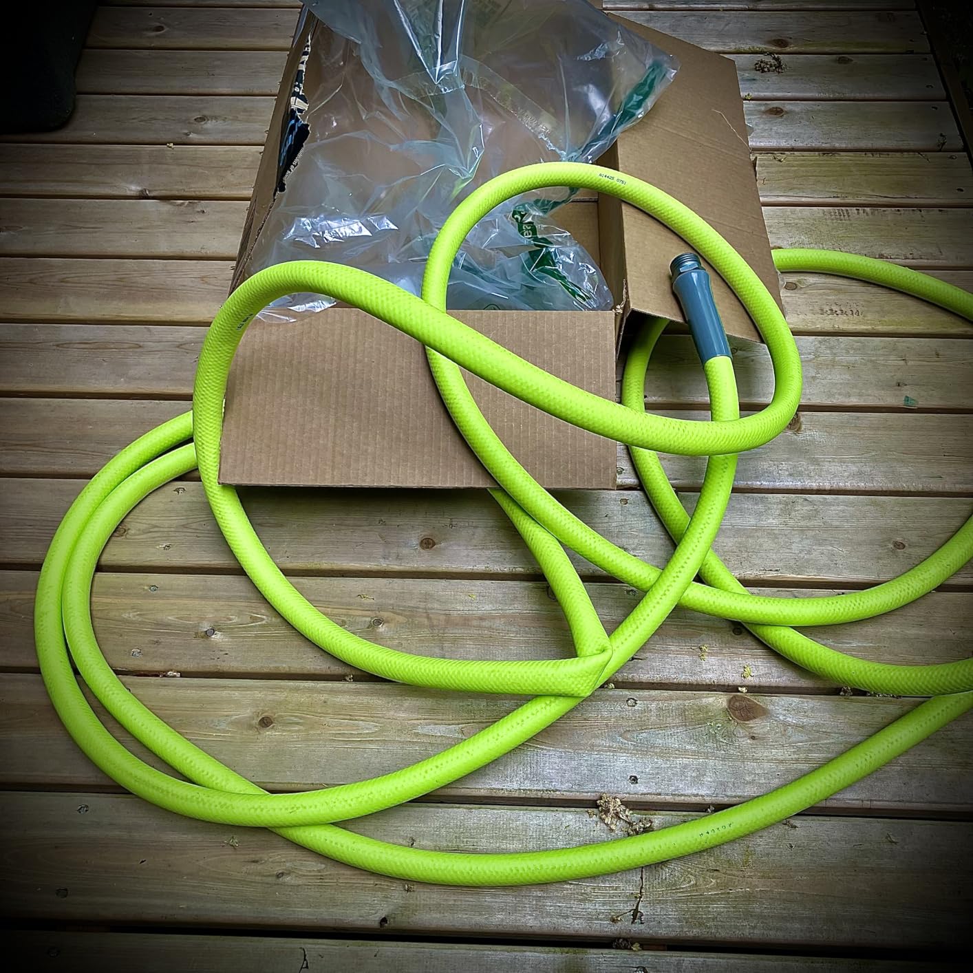 Flexzilla Garden Hose 5/8 in. x 50 ft., Lightweight All-Weather Water Hose, Durable and Flexible, Leak-Free Connections customer photo 1