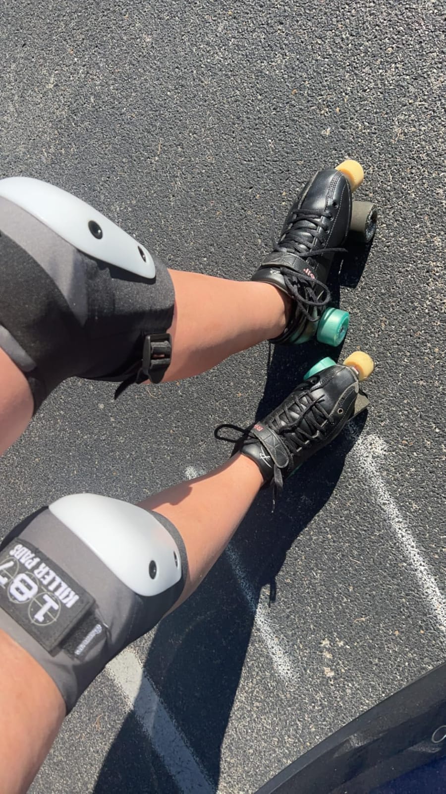 Riedell R3 Indoor Quad Roller Skates for Men and Women - Sonar Cayman Wheels, Nylon Plate, Precision Fit, ABEC-5 Bearings, Velcro Cinch Strap customer photo 1