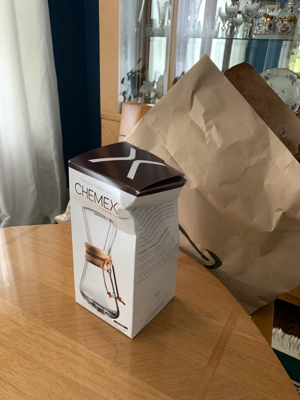 Pour-Over Glass Coffeemaker - Classic Series - 3-Cup - Exclusive Packaging customer photo 2