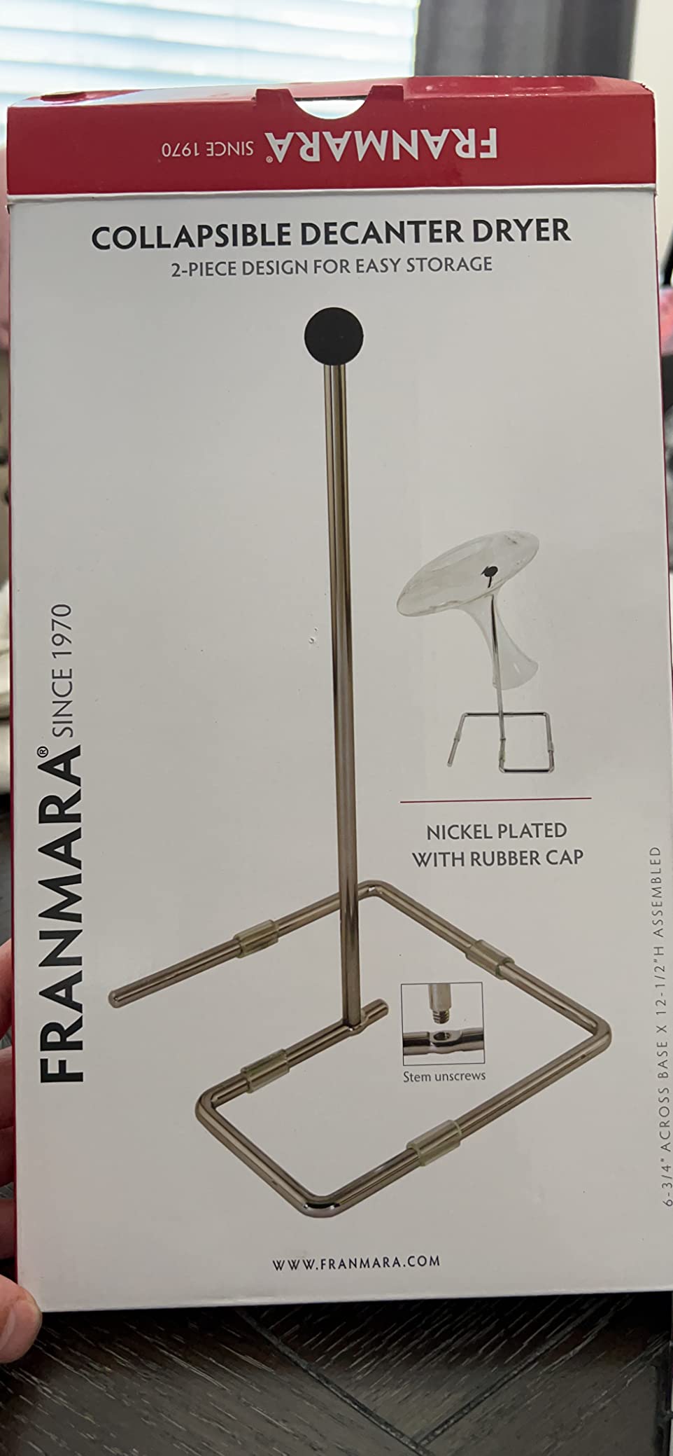 Franmara Decanter Drying Stand customer photo 1