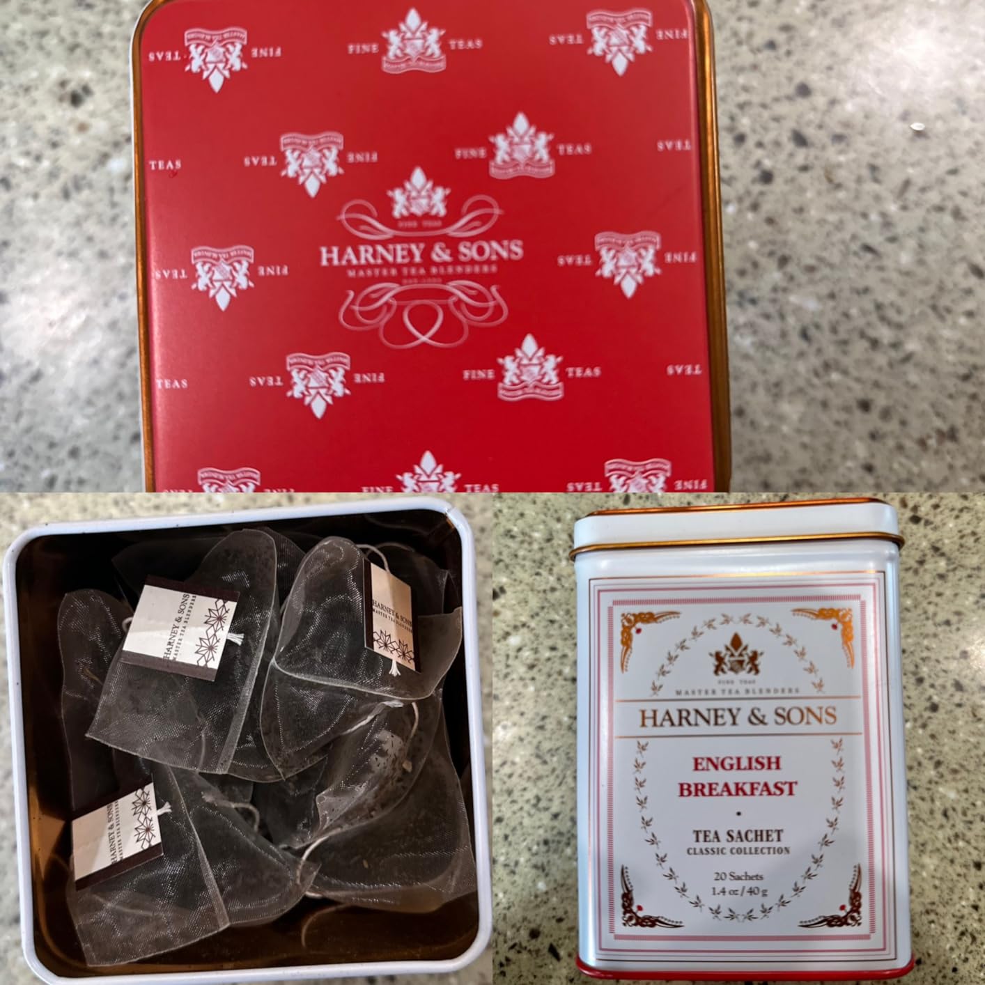 Harney & Sons Black Tea, English Breakfast, 20 Sachets customer photo 2