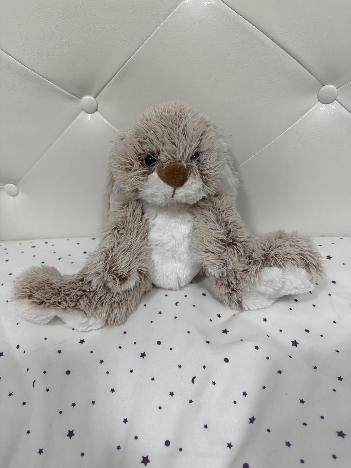Melissa & Doug Burrow Bunny Stuffed Animal Plushie with Big Feet, Floppy Ears & Fluffy Tail customer photo 1