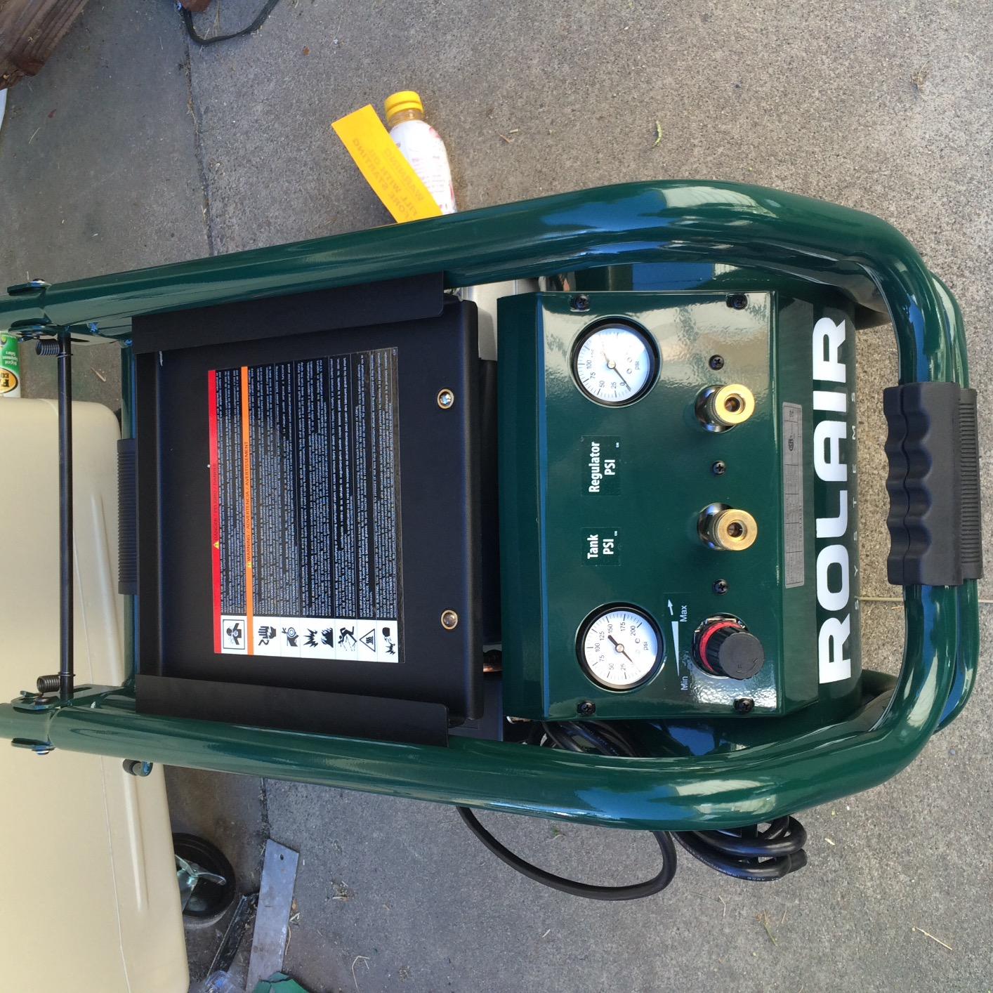 Rolair Air Compressor, 2.5 HP, 115V, 130 psi (VT25BIG) customer photo 2