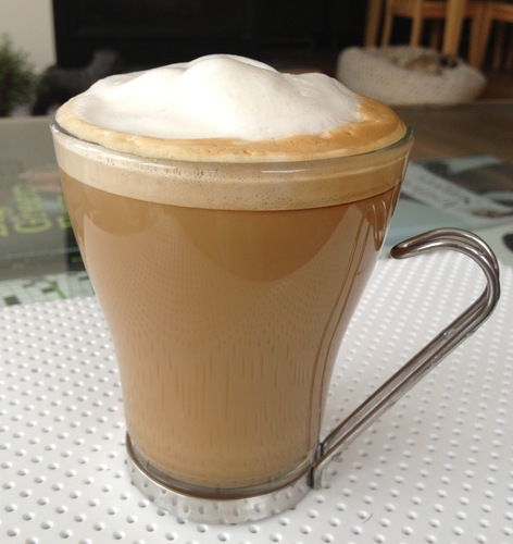 Breville BMF600XL Milk Café Frother, Brushed Stainless Steel - Easily craft rich and creamy hot milk drinks at home, including lattes, cappuccinos, chai tea, and hot chocolate customer photo 1