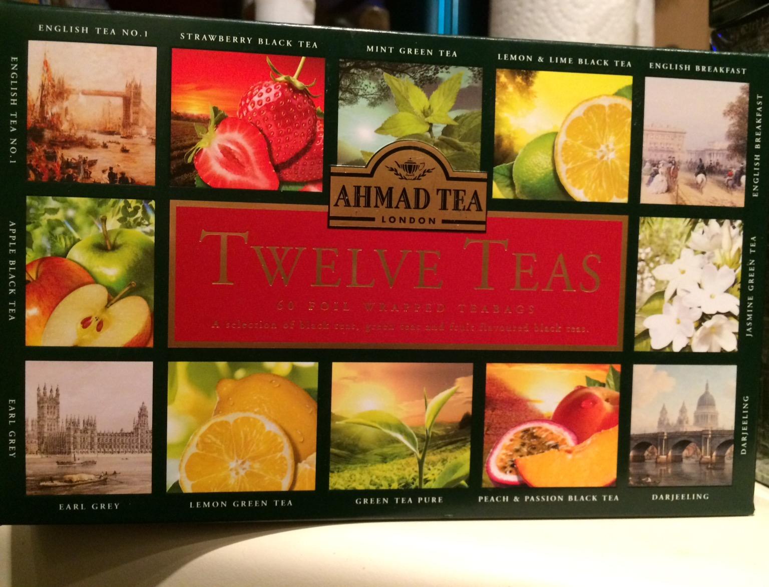 Ahmad Tea Variety Gift Box, 60 Foil Enveloped Teabags, Twelve Teas customer photo 2