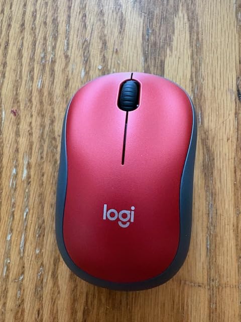 Logitech M185 Compact Ambidextrous 2.4 GHz Wireless Mouse - Swift Grey customer photo 1
