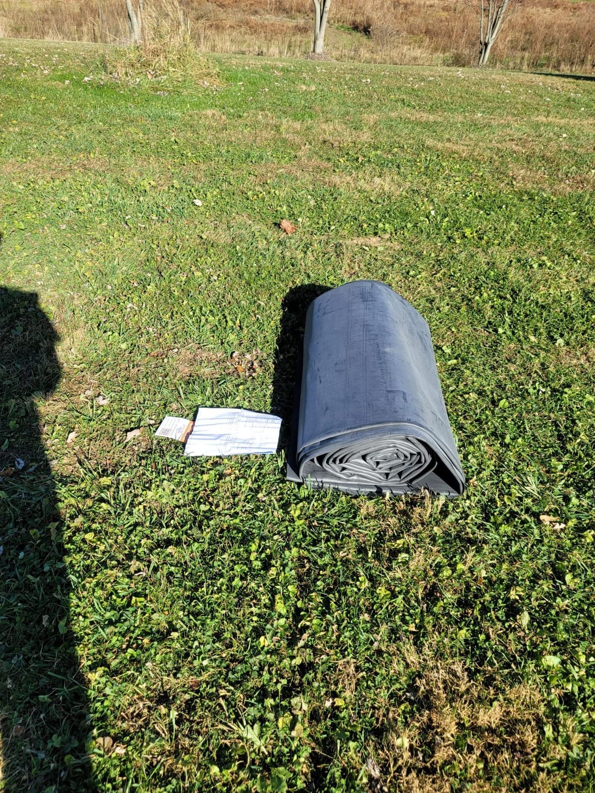 20 x 20 45 Mil EPDM Pond Liner customer photo 1
