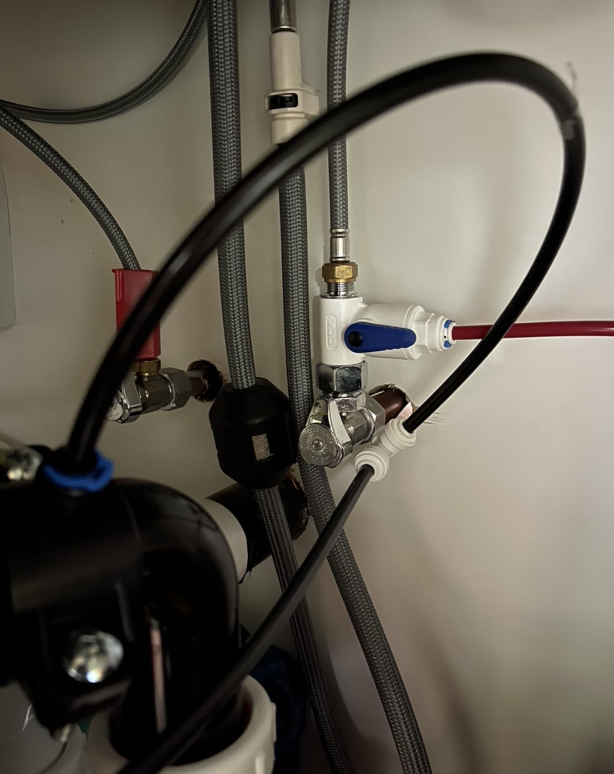 iSpring RCC7AK-BN NSF Certified, 75 GPD, Alkaline 6-Stage Reverse Osmosis System, pH+ Remineralization RO Water Filter System Under Sink Patented Top-Mounted Faucet Design for Easy Installation customer photo 1