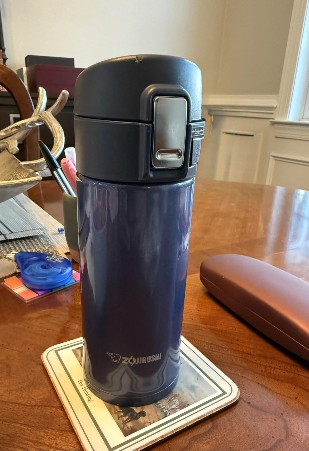 Zojirushi Stainless Steel Mug, 16oz, Smoky Blue customer photo 2