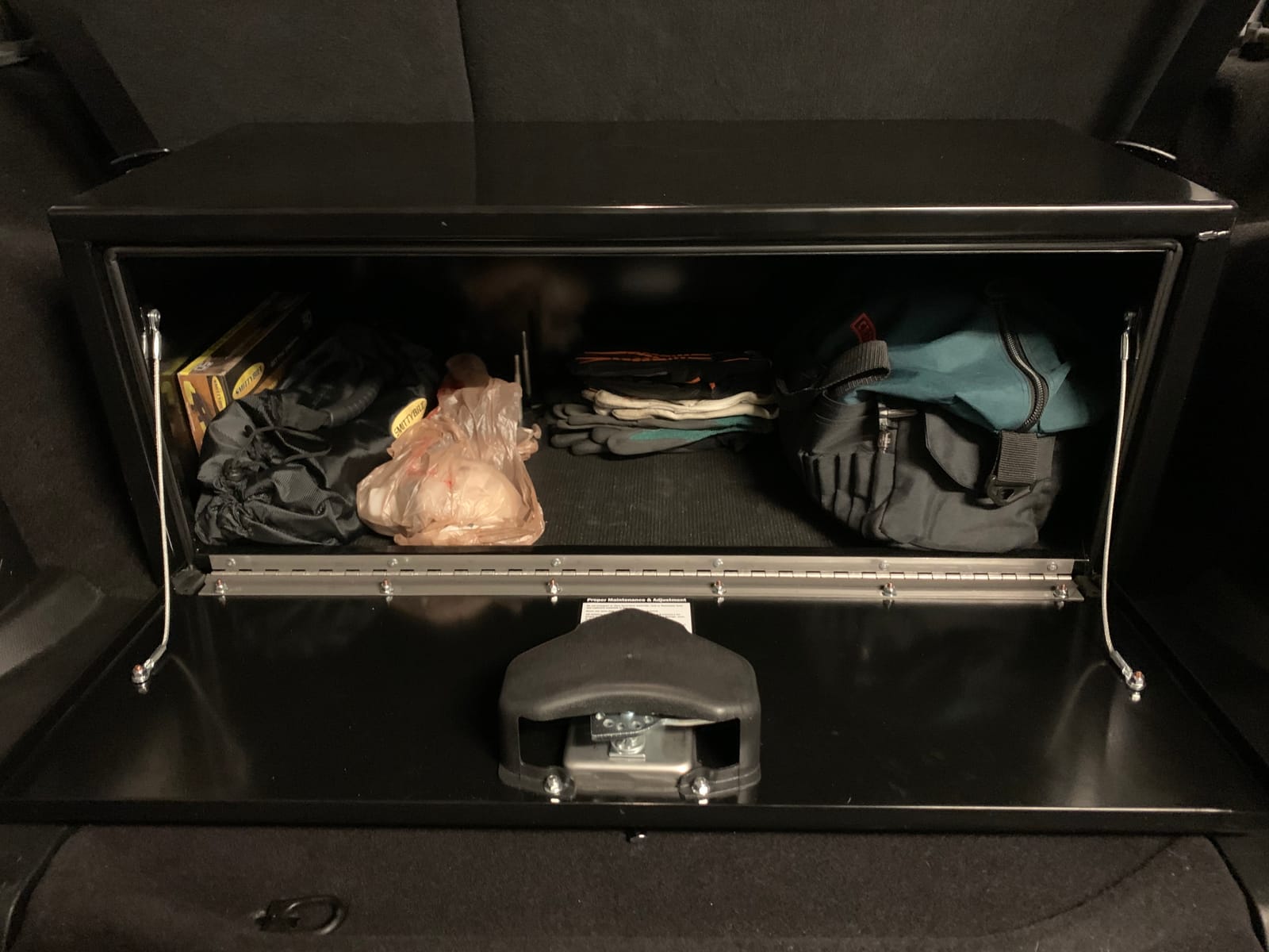Buyers Products 1702310 Black Steel Underbody Truck Tool Box, 18x18x48 Inch customer photo 2