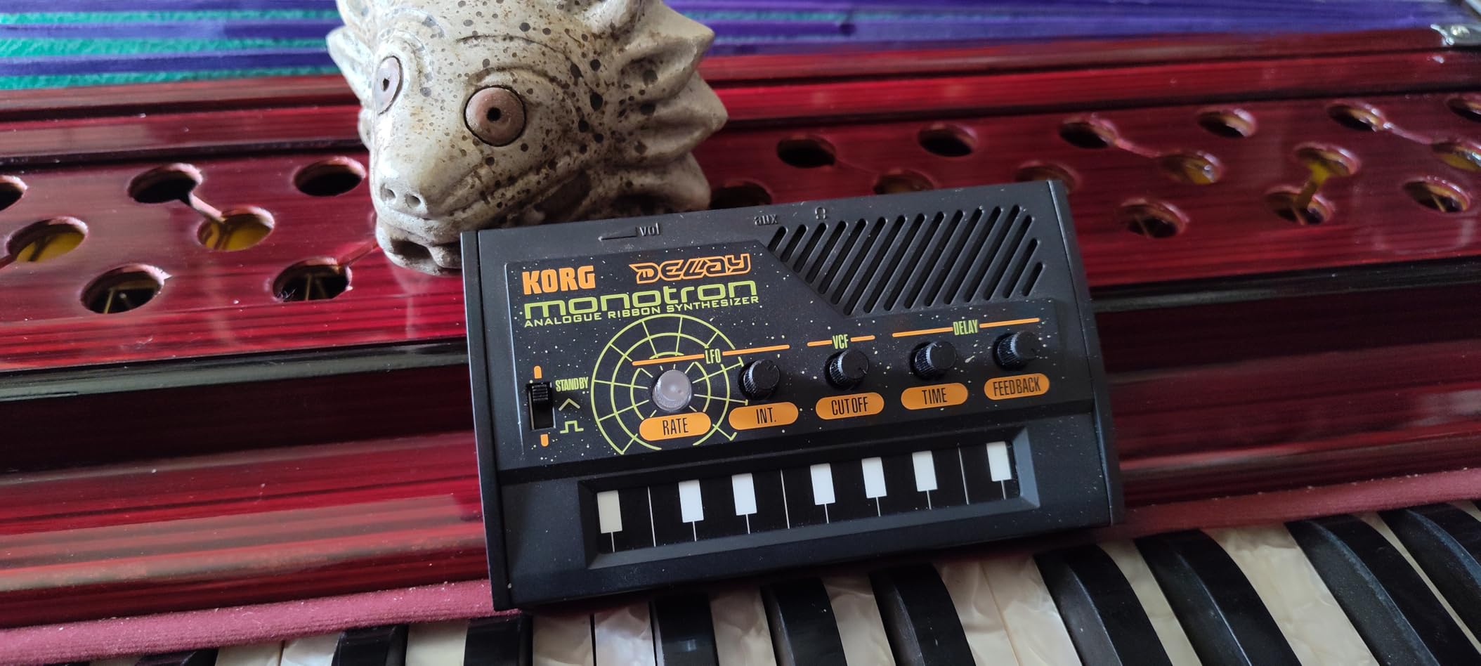 Korg Monotron Delay Analog Ribbon Synthesizer customer photo 2