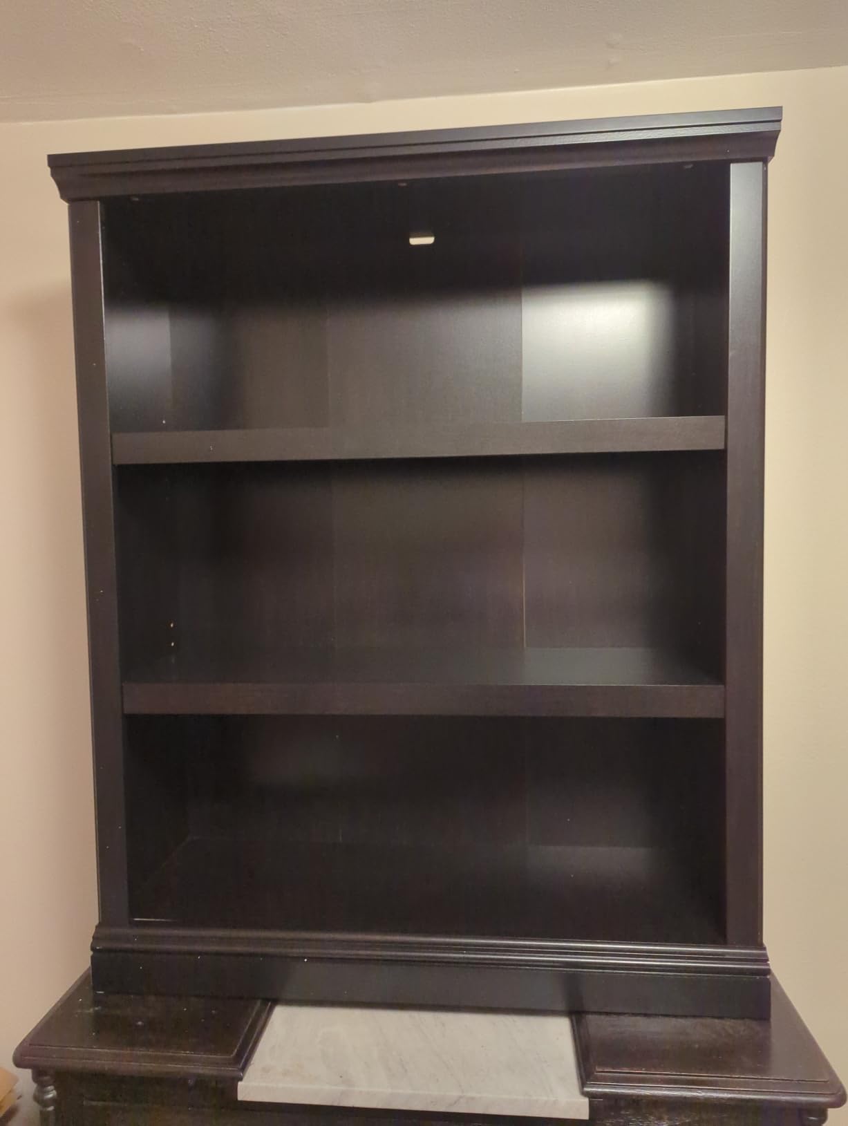 Sauder Miscellaneous Storage 3-Shelf Bookcase/ Book shelf, Select Cherry finish customer photo 1