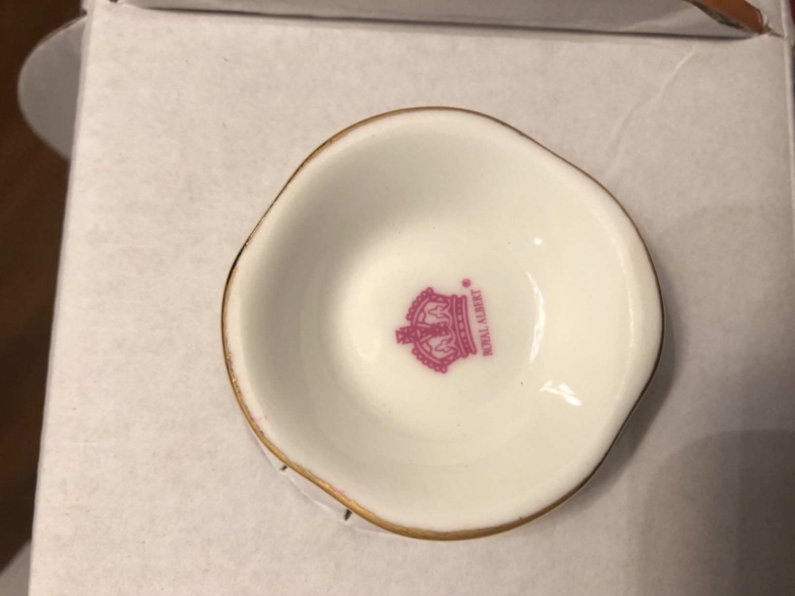 Royal Albert Rose Confetti Teacup & Saucer Set customer photo 1