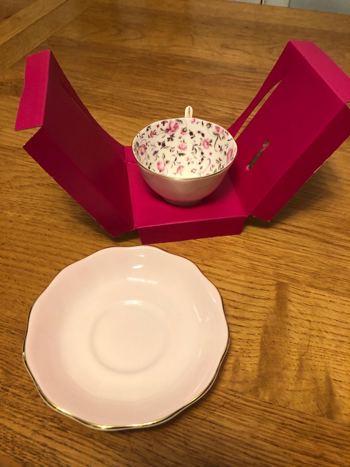Royal Albert Rose Confetti Teacup & Saucer Set customer photo 2