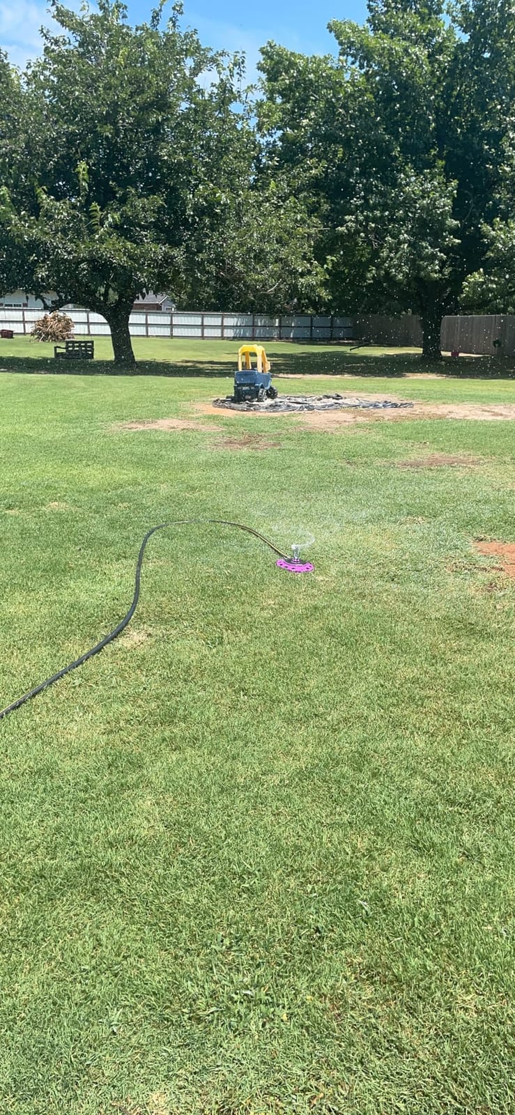 Dramm 15071 ColorStorm Spinning Sprinkler, Red customer photo 1