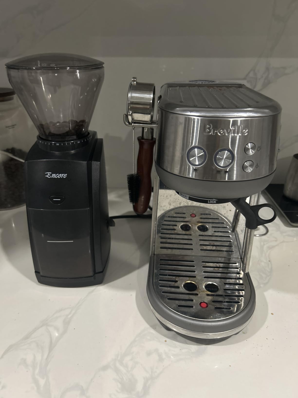 Baratza Encore Coffee Grinder ZCG485BLK, Black | Beginner-friendly grinder with powerful motor and 40mm conical steel burrs for consistent, brew-ready performance customer photo 2