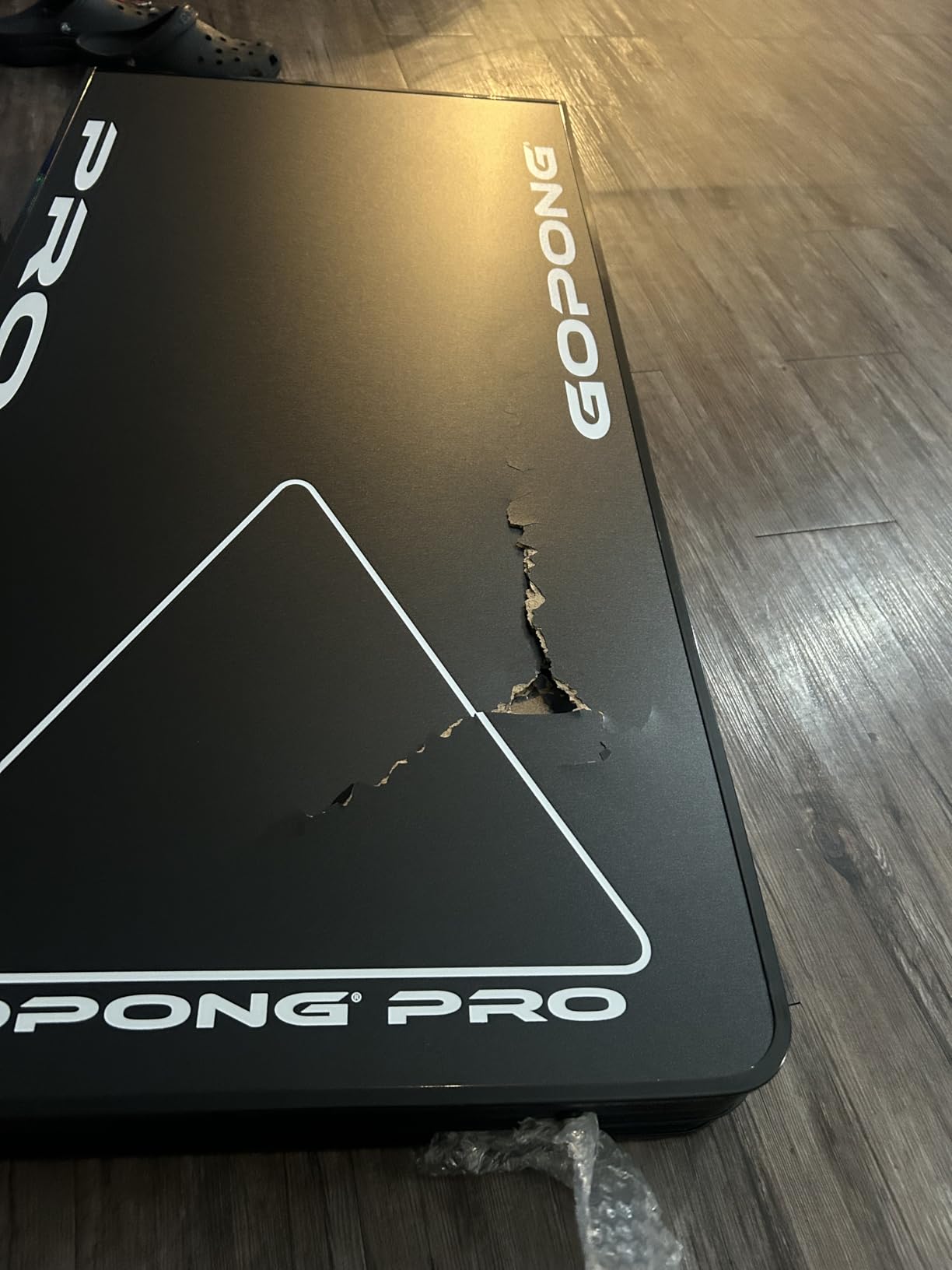 GoPong PRO 8 Foot Premium Beer Pong Table - Heavy-Duty (Black, 36-Inch Tall) customer photo 1