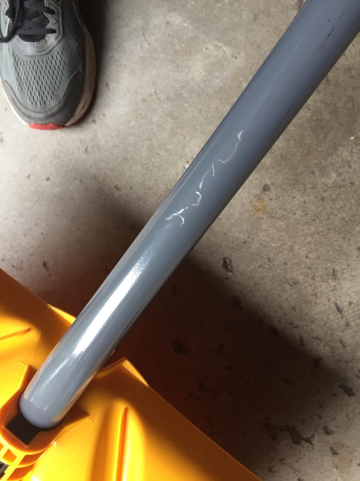 True Temper 1603400 Poly Snow Shovel/Pusher with Ergonomic D-Grip Steel Handle 18 Inch customer photo 1