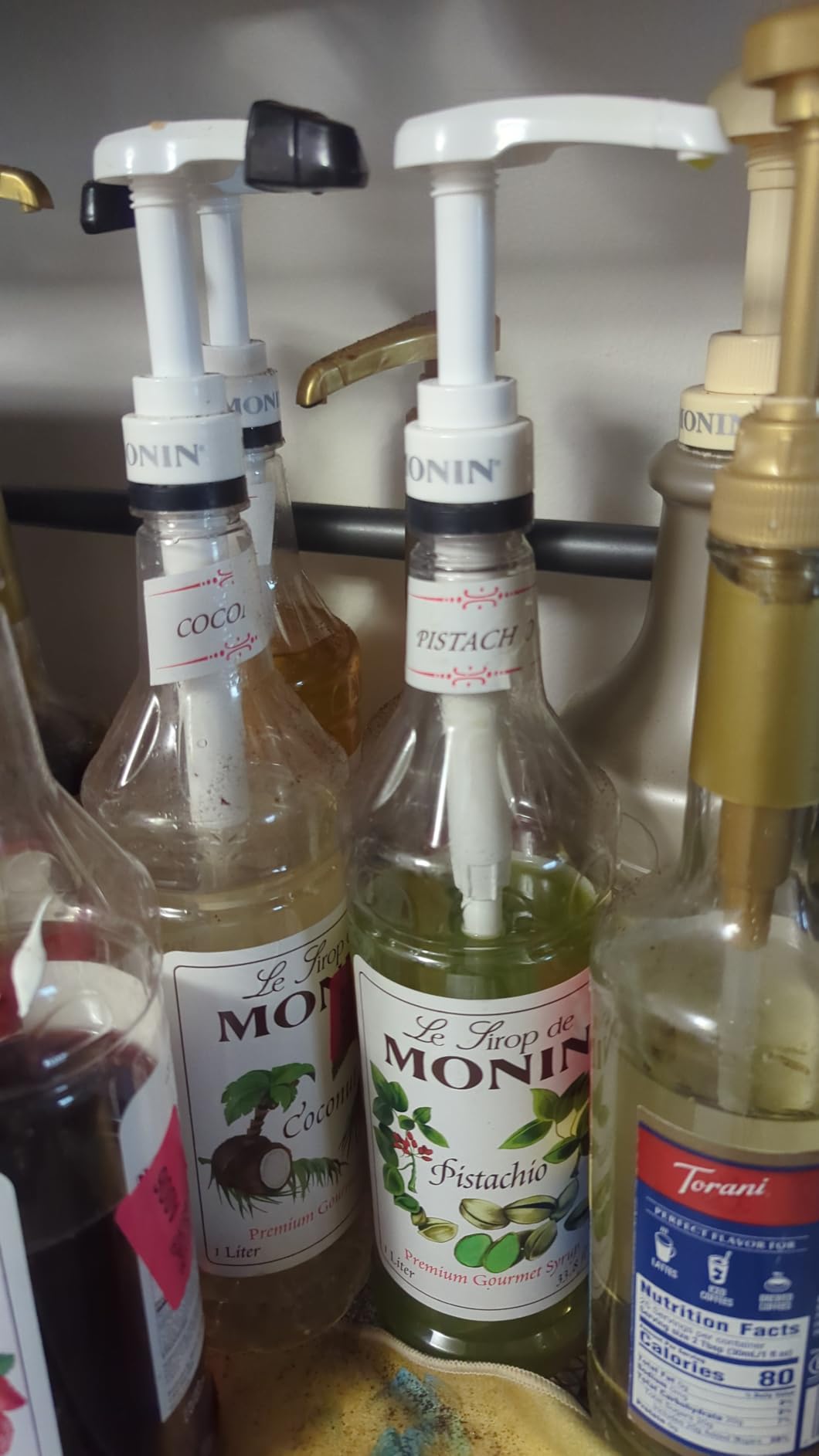 Monin - Syrup Pump, Exclusively for 1 Liter (33.8 fl oz) Plastic Bottles customer photo 1