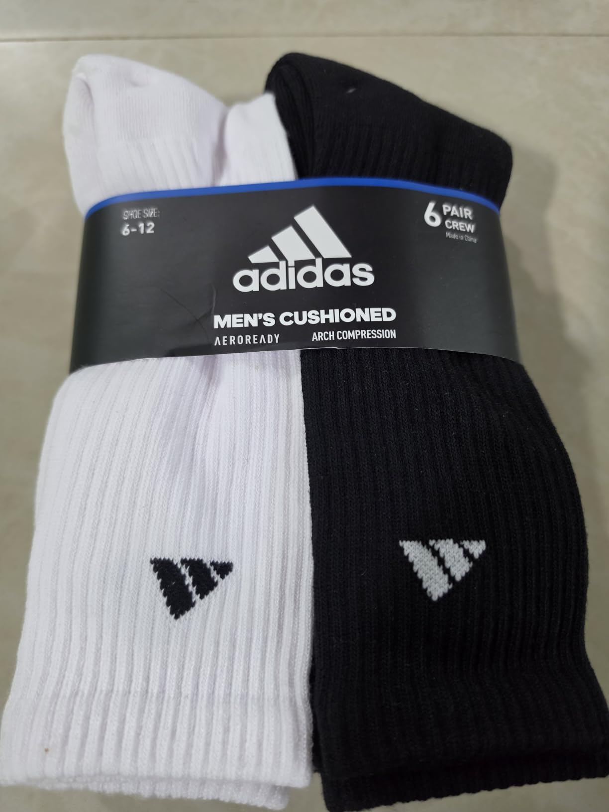adidas Athletic Cushioned 6-Pack Crew customer photo 1