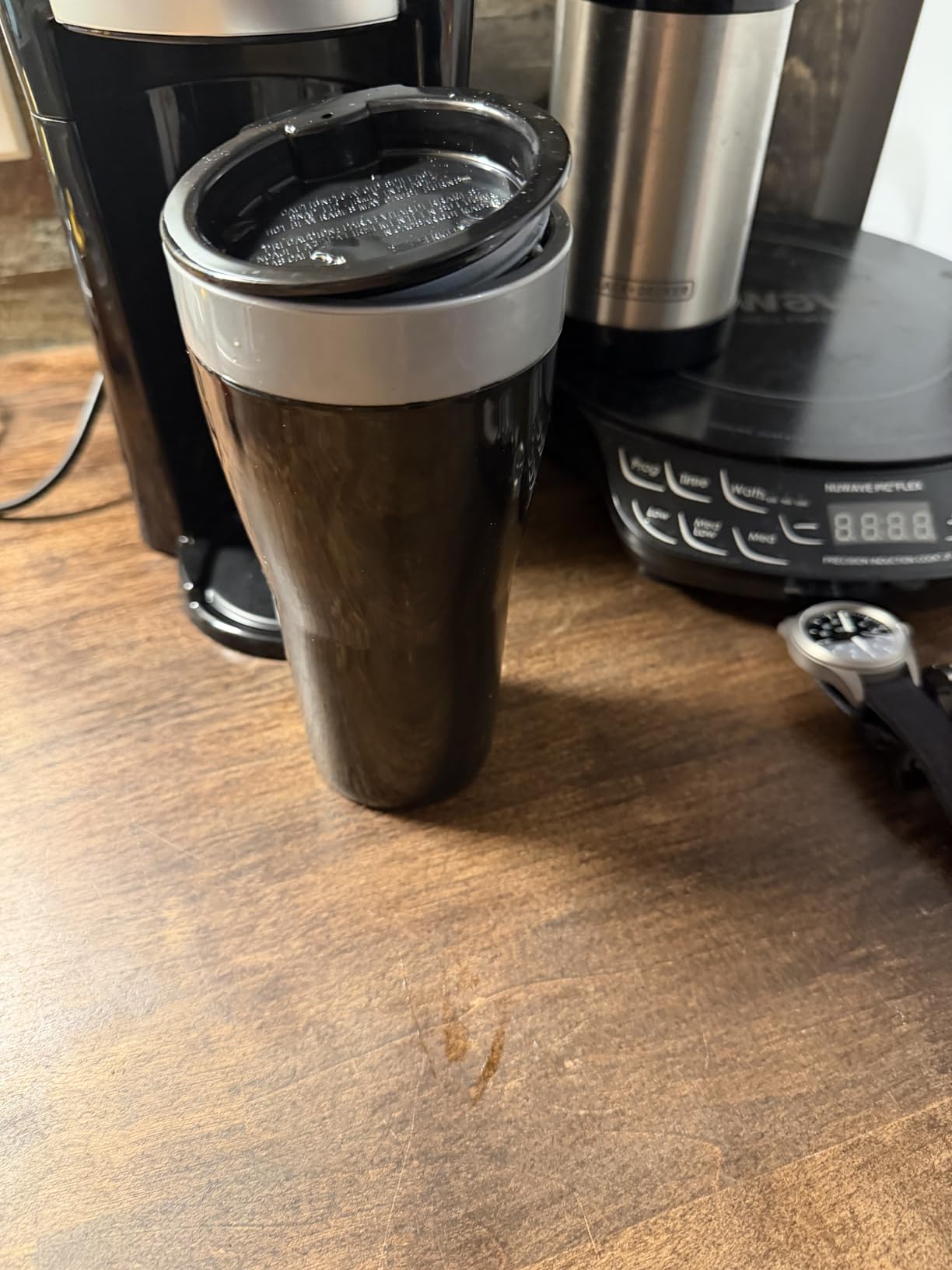 Single Serve Coffeemaker, Black customer photo 1