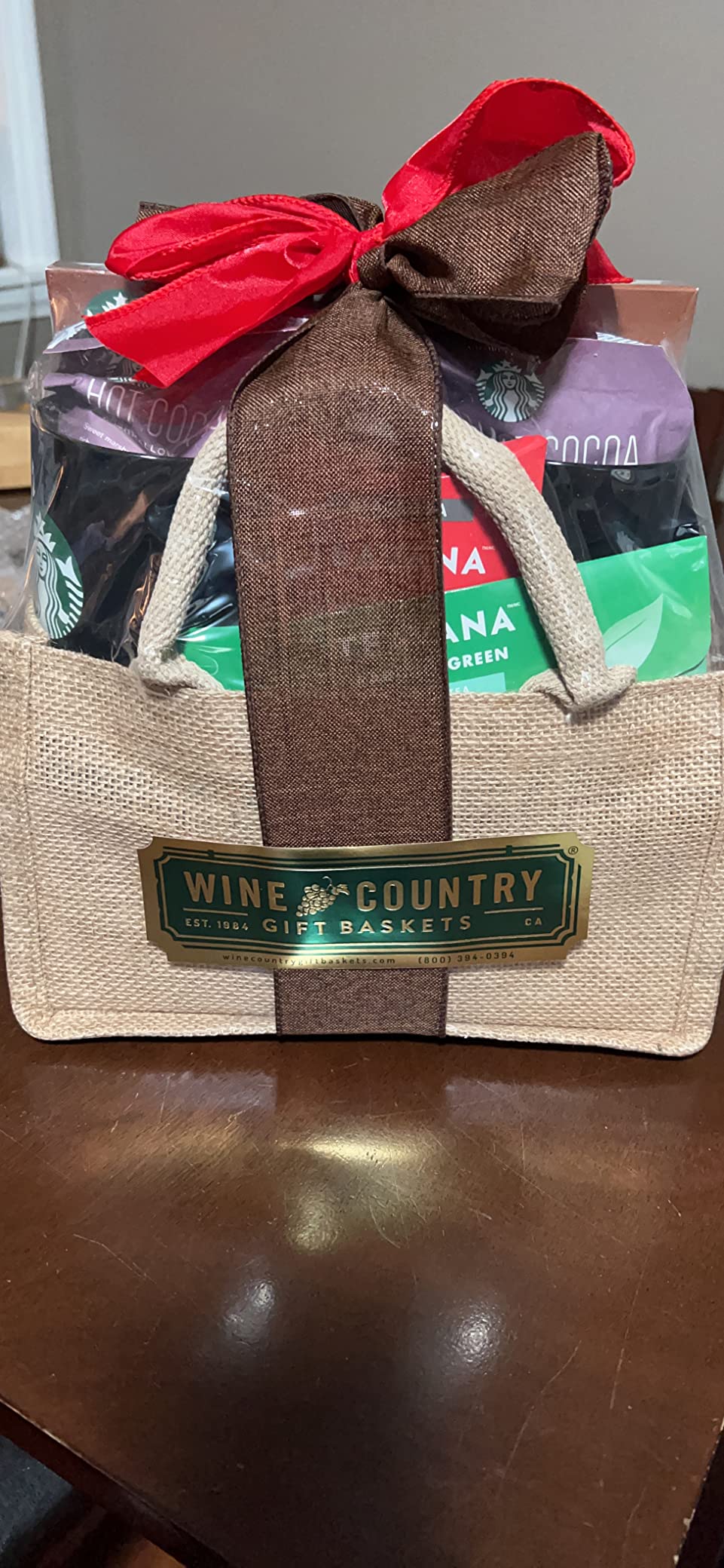 Wine Country Gift Baskets Coffee, Snacks and Tea Gift Basket customer photo 1