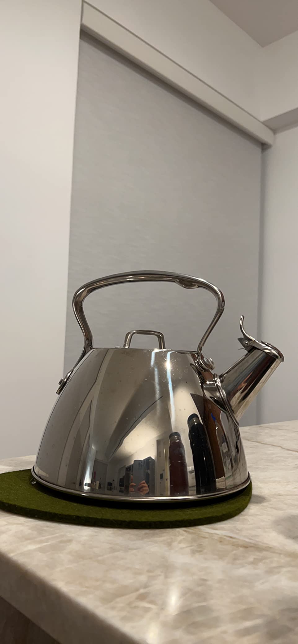 All-Clad Stainless Steel 2 Qt Stovetop Tea Kettle customer photo 2