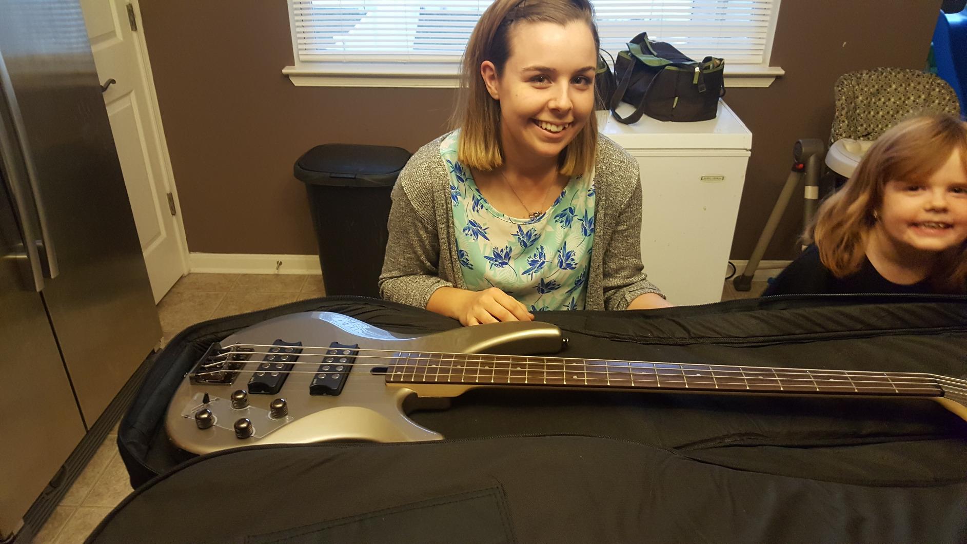 Yamaha TRBX304 BL 4-String Electric Bass Guitar customer photo 1