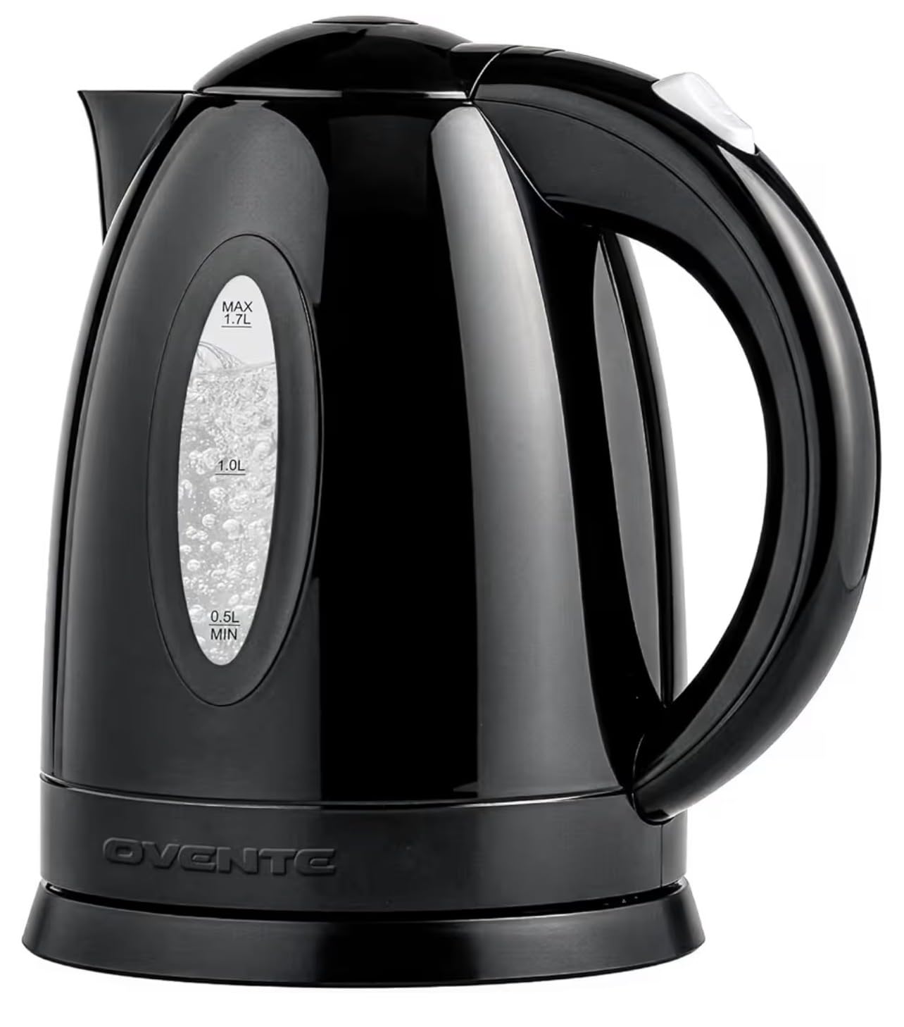 OVENTE 1.7L Electric Tea Kettle, 1100W BPA-Free Water Boiler, White KP72W customer photo 1