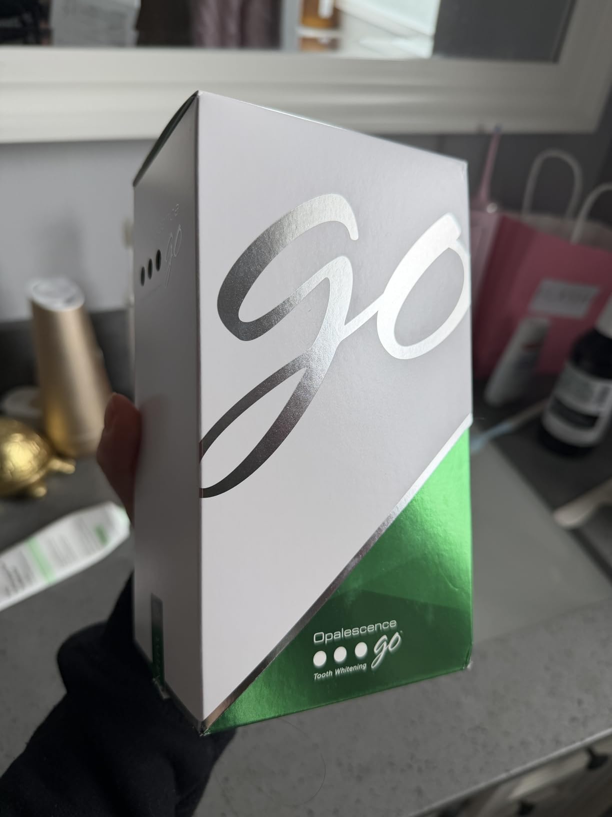Opalescence Go 15% Mint - Prefilled Teeth Whitening Trays - 5194 | Hydrogen Peroxide Formula (10 Treatments) - Fast Results - Dentist Developed - Low Sensitivity - Gentle on Enamel customer photo 2