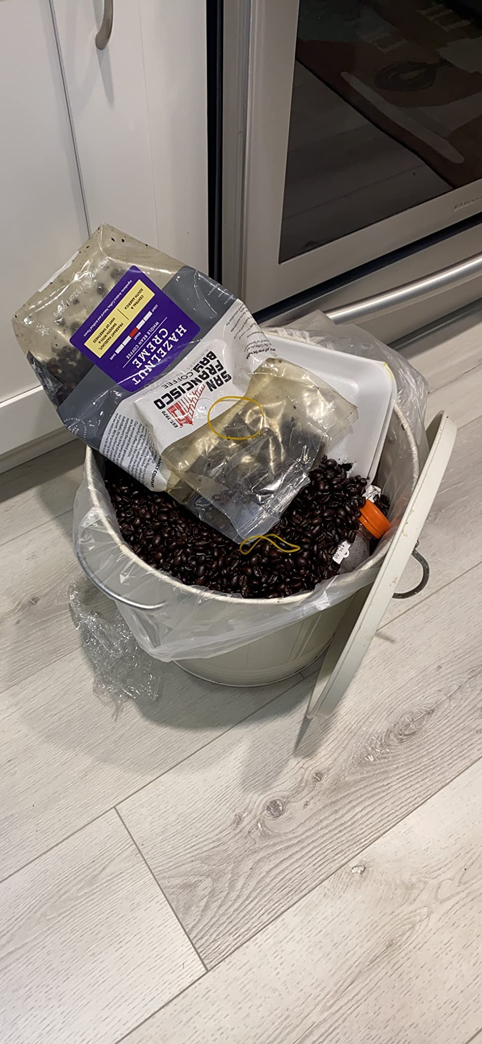 San Francisco Bay Coffee - Flavored Medium Roast Whole Bean Coffee - Hazelnut Creme (2 lb bag) customer photo 2