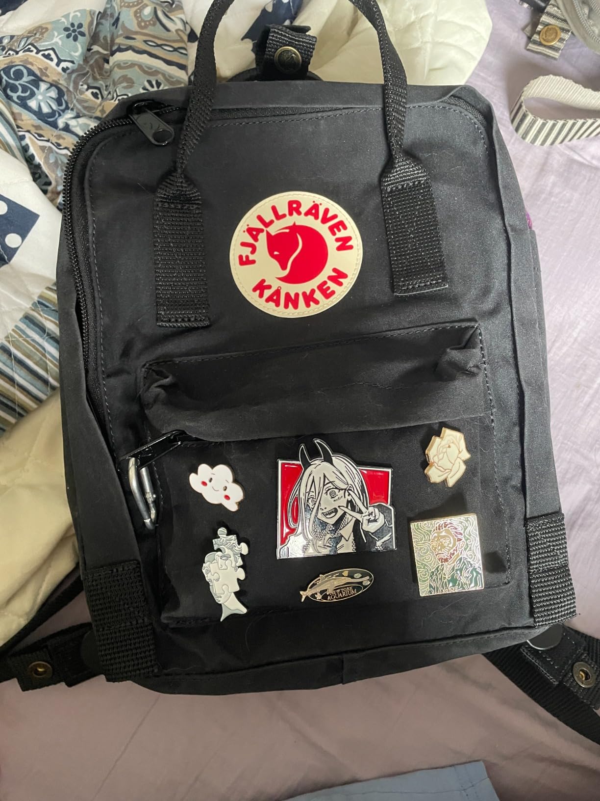 Fjallraven Kanken Mini Backpack - Compact Everyday Carry, Durable Vinylon Fabric - Travel customer photo 1
