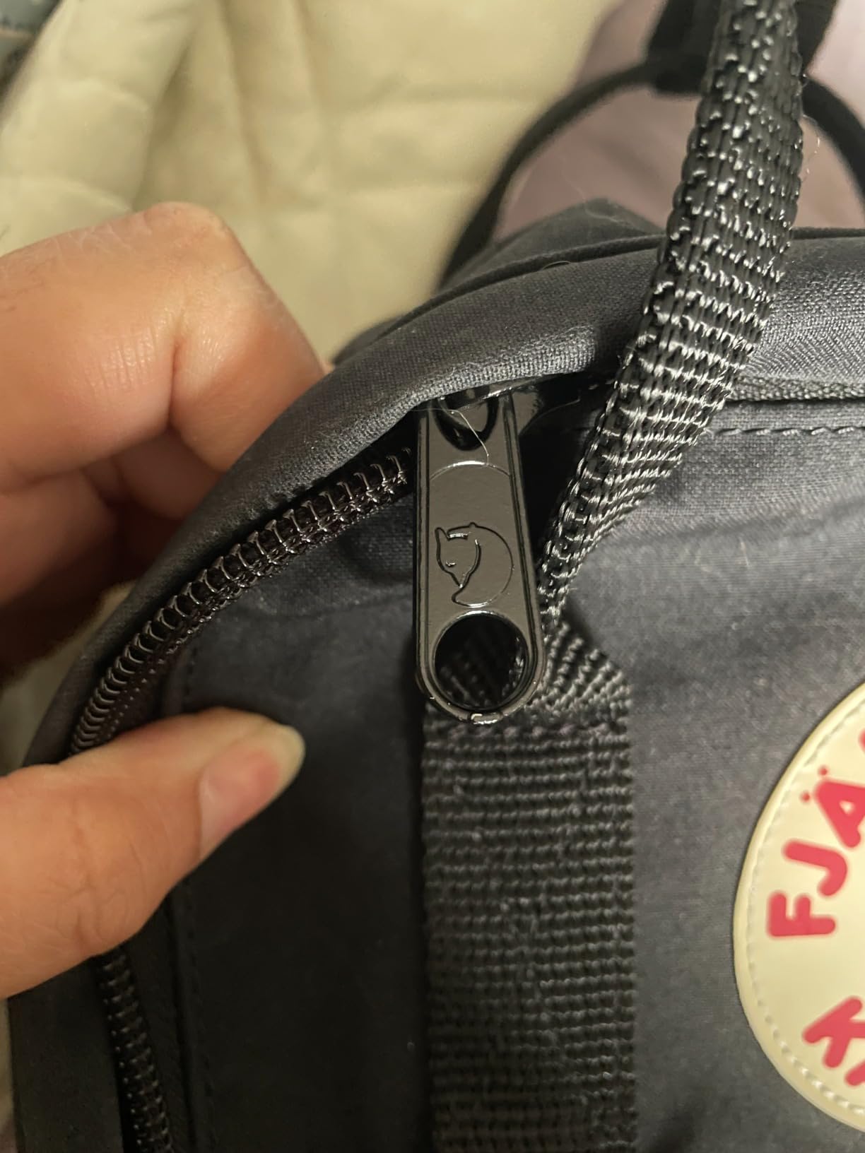 Fjallraven Kanken Mini Backpack - Compact Everyday Carry, Durable Vinylon Fabric - Travel customer photo 2