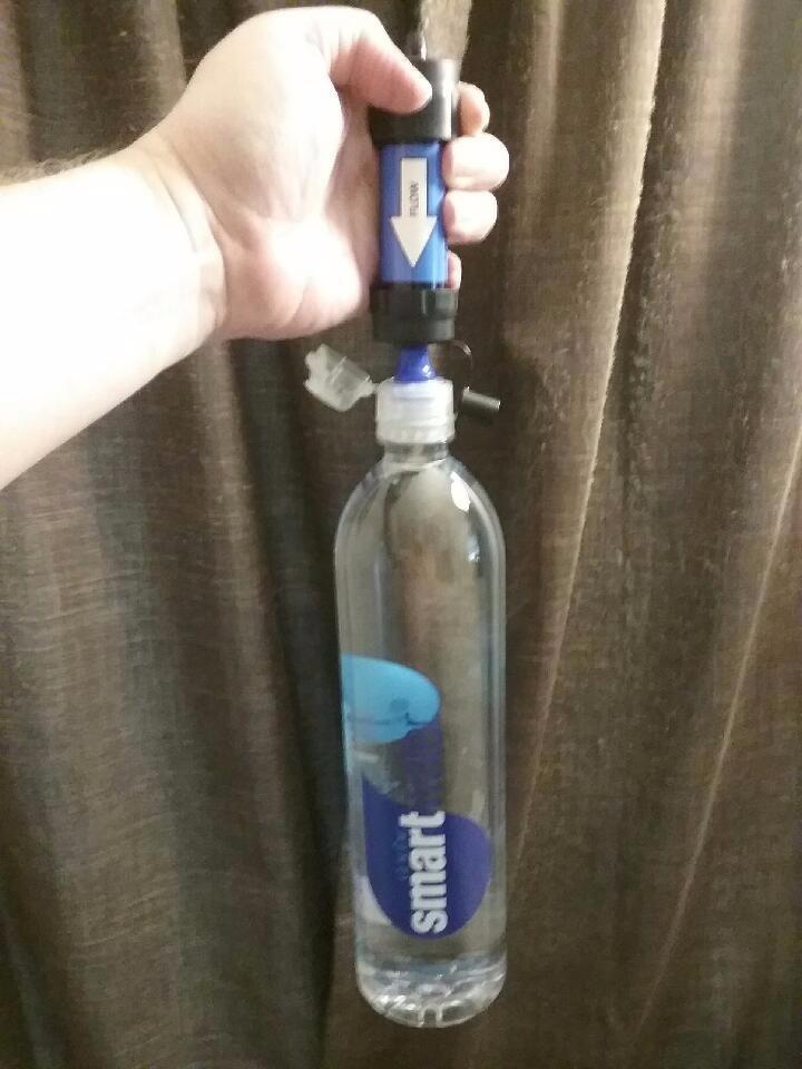 Sawyer Products SP128 Mini Water Filtration System, Single, Blue customer photo 2