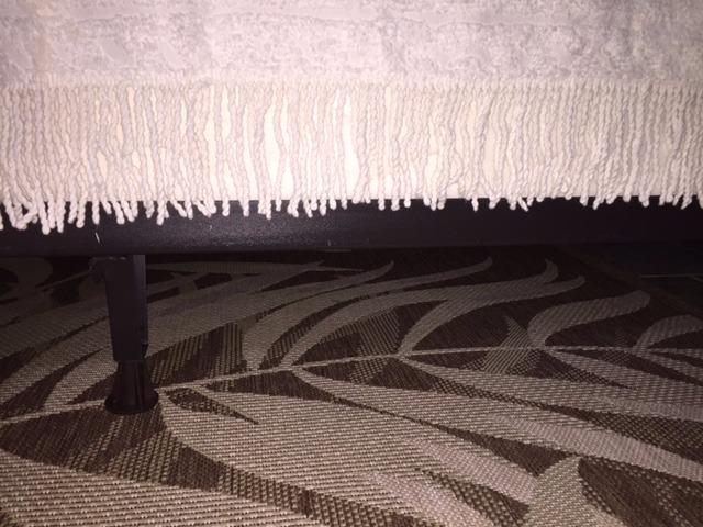 Beatrice Home Fashions Medallion Queen Cotton Chenille Bedspread, Ivory | Vintage tufted lightweight soft, cozy plush 100% cotton bedspread with fringed hem and large centered medallion design customer photo 1