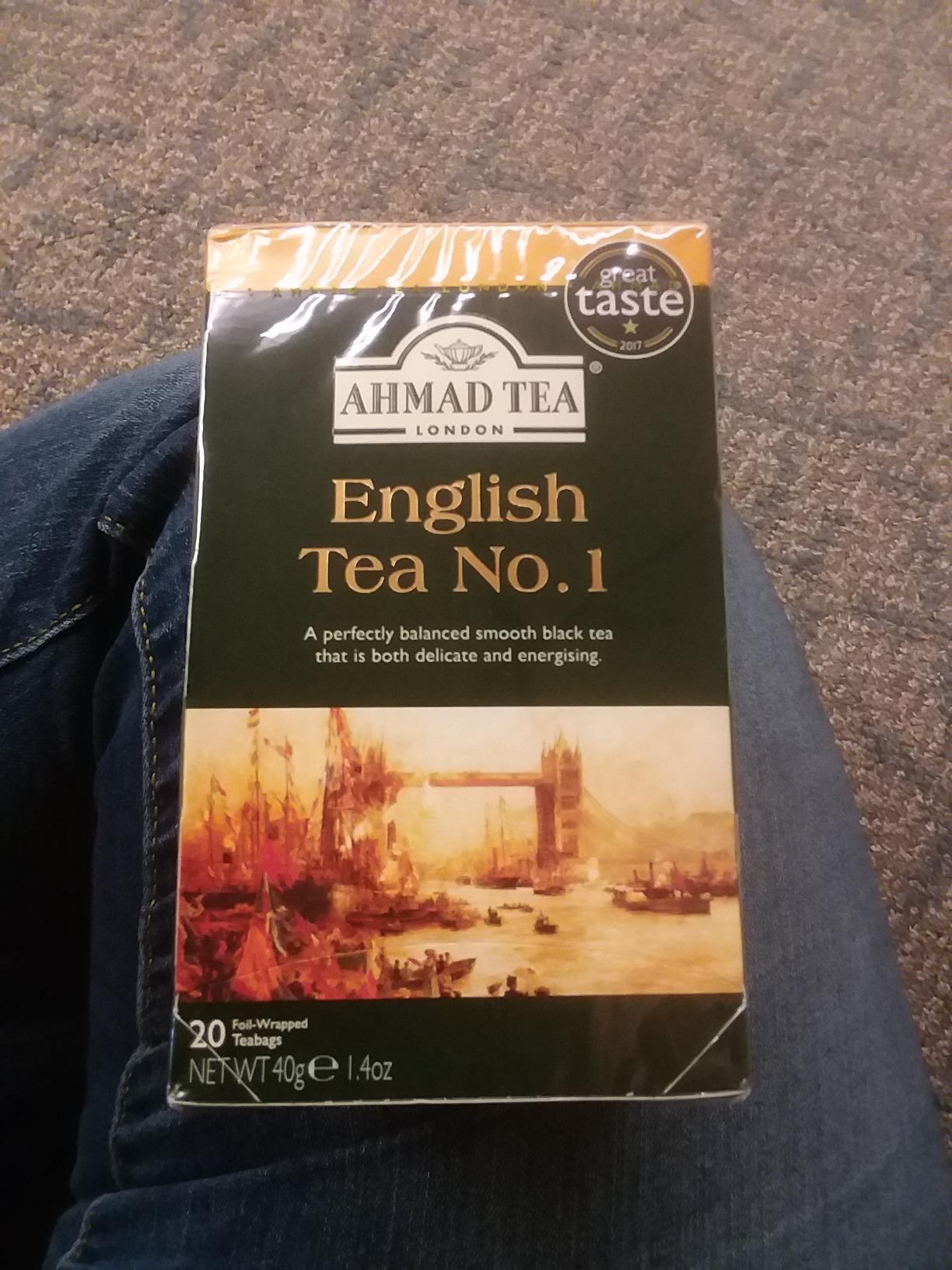 Ahmad Tea English Tea No.1 Tagged Teabags, 100 Count customer photo 1