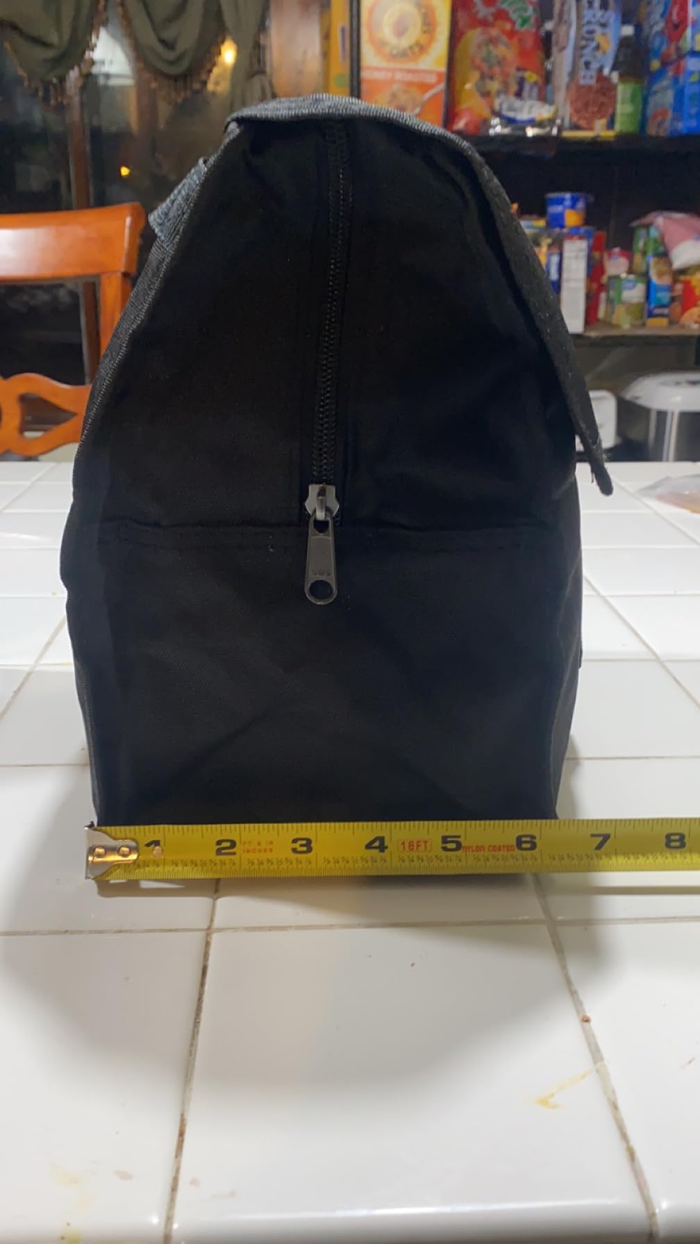 PackIt Freezable Lunch Bag, Black, Built with EcoFreeze Technology, Foldable, Reusable, Zip and Fold Closure with Buckle Handle, Perfect for School and Office Lunches customer photo 1