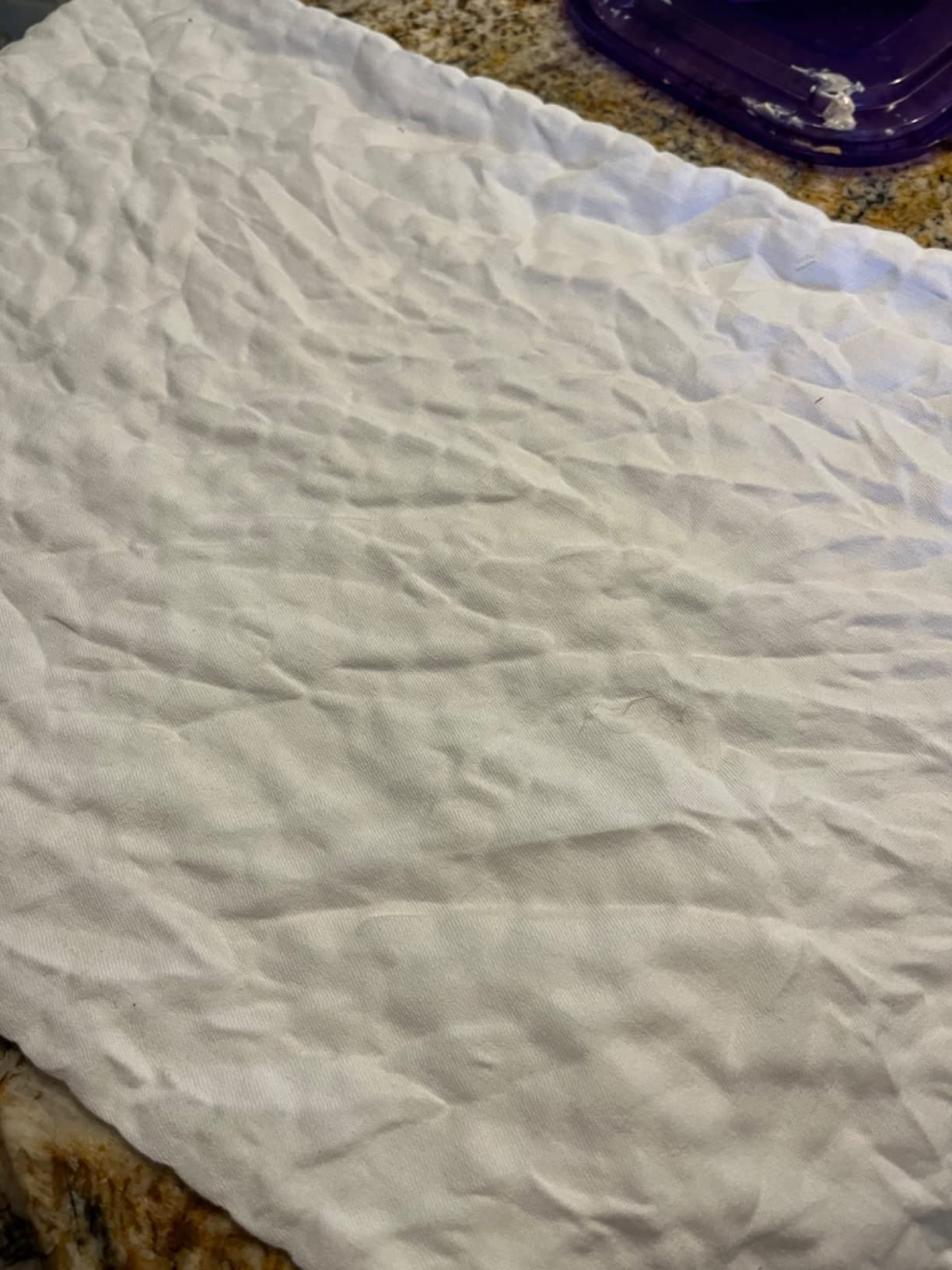 Courtyard by Marriott Coverlet Queen Size | Lightweight & Breathable Cotton Blend | Bedspread with Unique Wash-Activated Ripple Texture | Hotel Bedspread | White Quilt for All Season Comfort customer photo 2