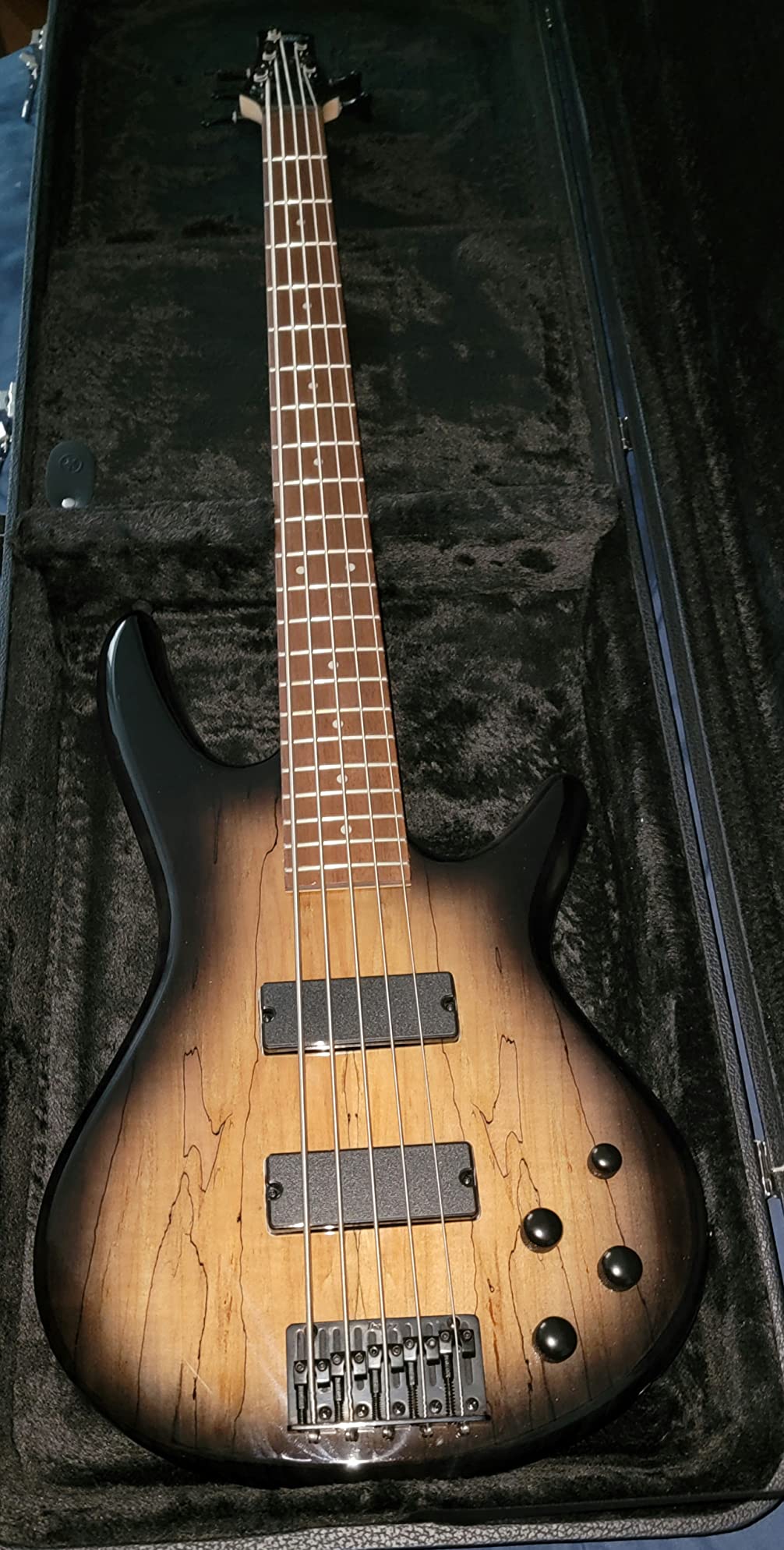 Ibanez GSR205BWNF GIO 5-String Electric Bass - Walnut Flat customer photo 1