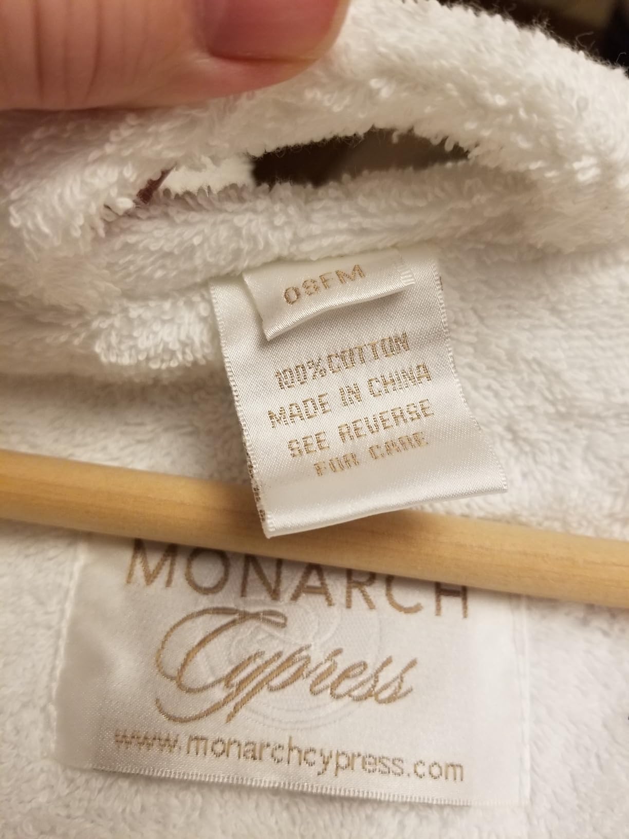 Monarch Hooded Terry Shawl Collar Unisex Bathrobe | Thick Terrycloth Fabric, Generously Sized Hotel & Spa Robe with Pockets customer photo 1